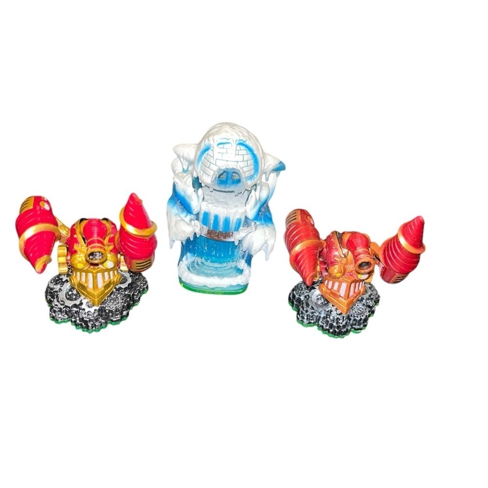 Skylanders Spyro's Adventure lot ice cave drill sergeant action figures toys